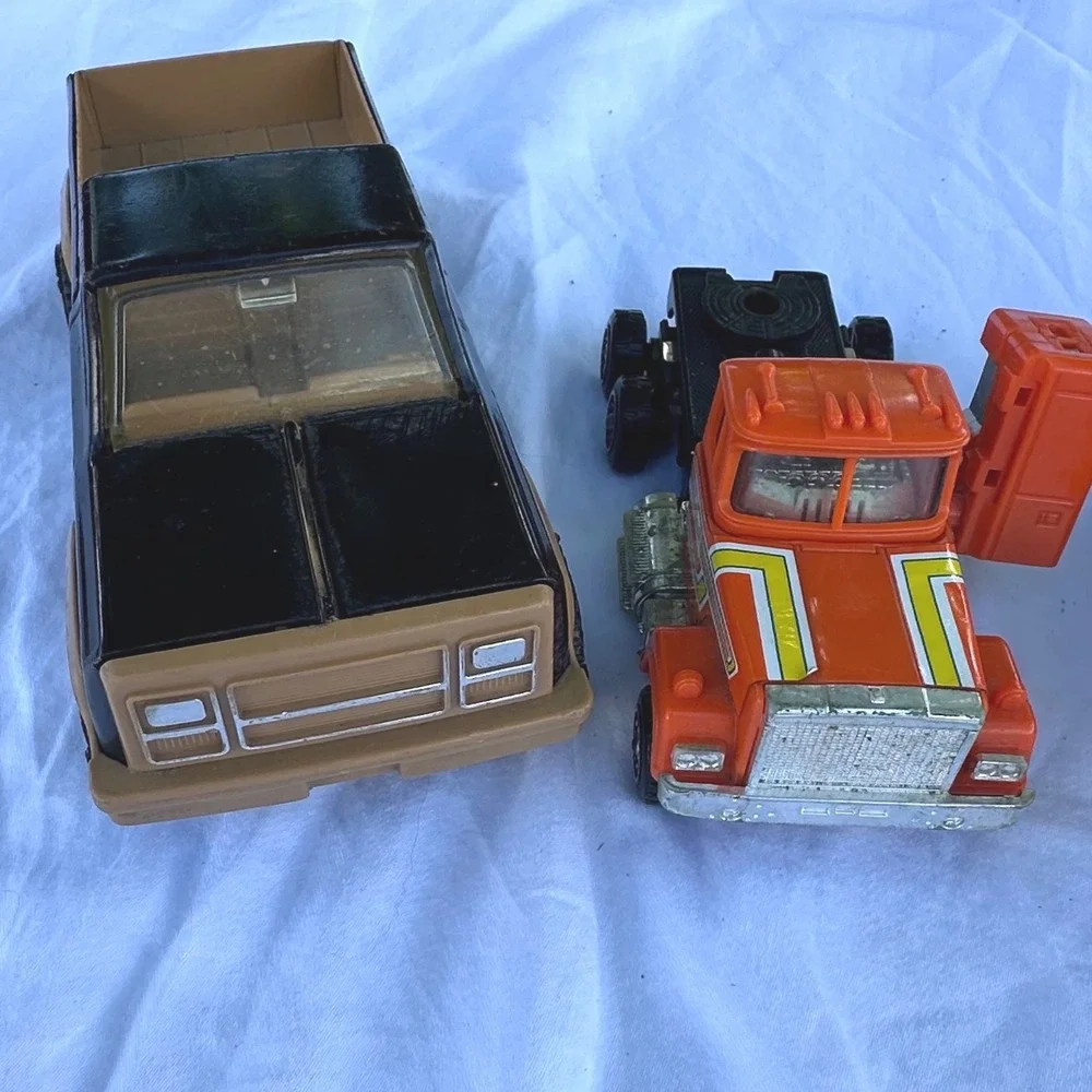 Vintage Toy Vehicle‎ Lot Kids Tonka Fair Retro Diecast Trucks Buggy Nostalgia